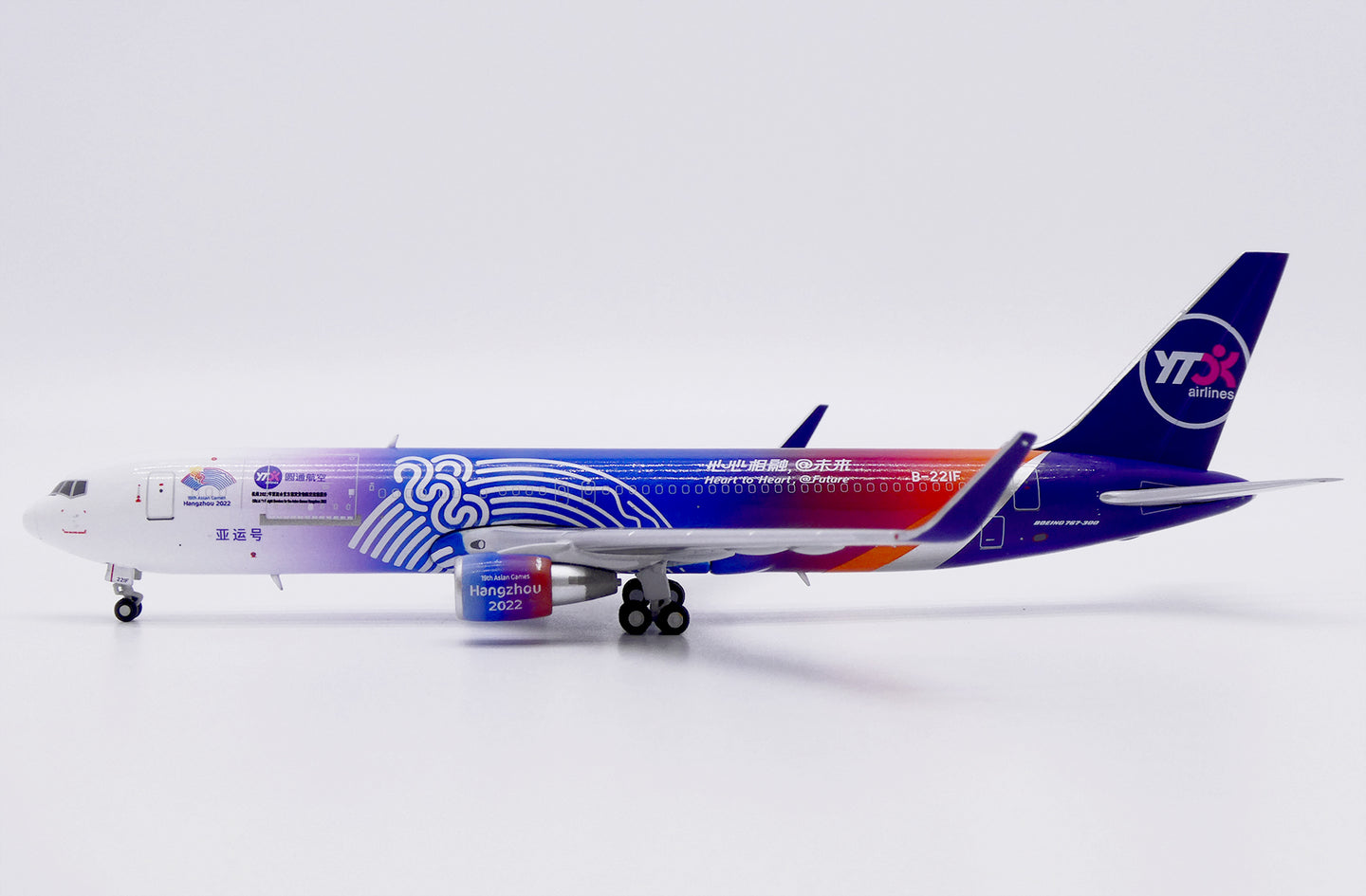 JCWINGS B767-300 YTO CARGO AIRLINES REG: B-221F