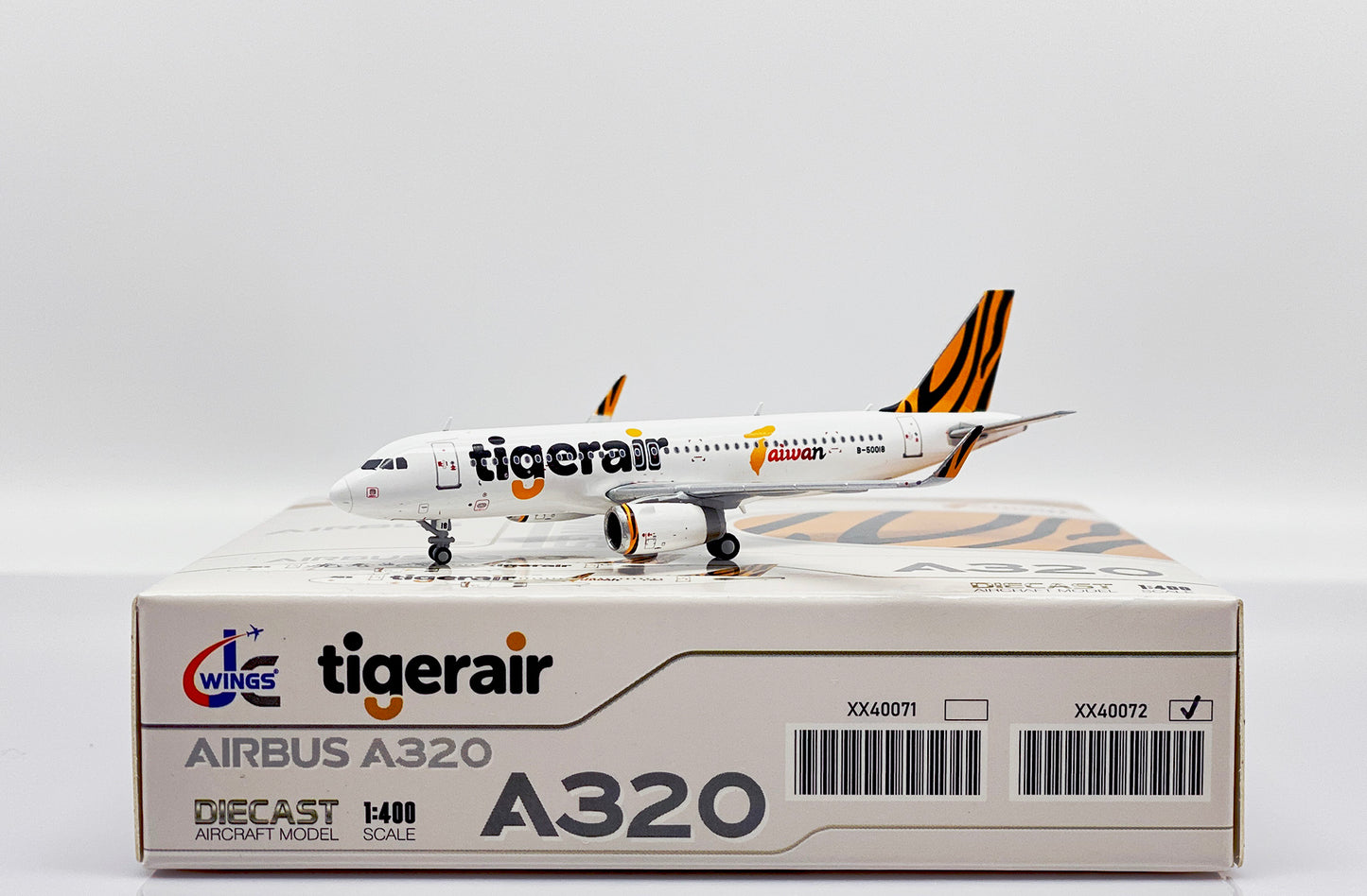 JC WINGS A320 TIGERAIR TAIWAN REG: B-50018