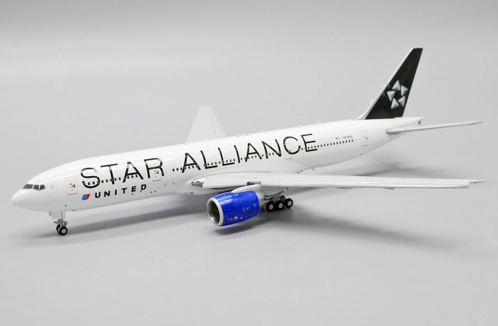 JC WINGS B777-200(ER) UNITED AIRLINES "STAR ALLIANCE LIVERY" (FLAPS DOWN) REG: N218UA