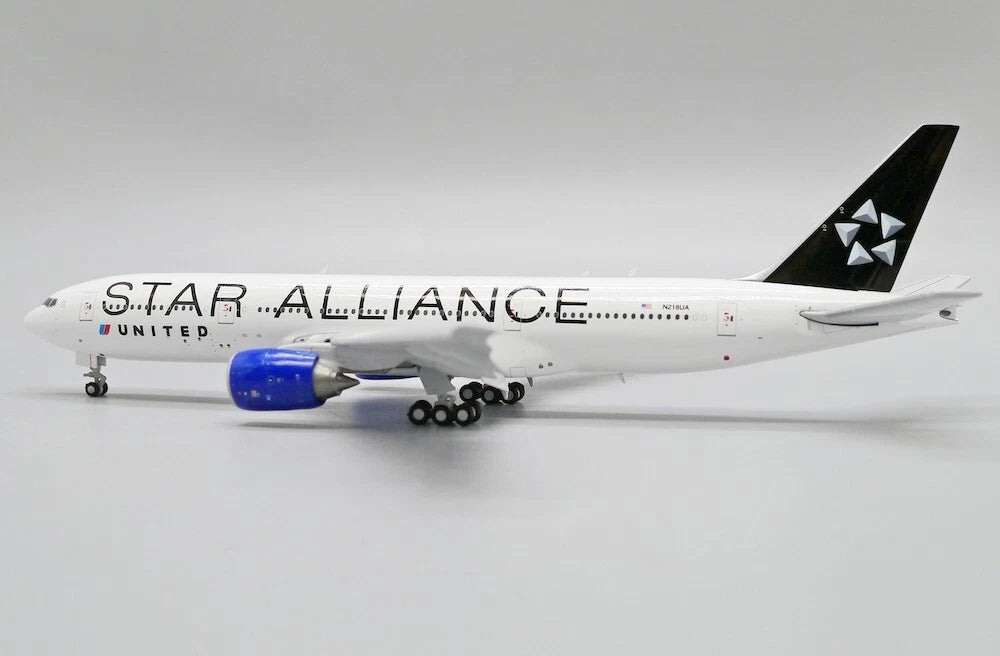 JC WINGS B777-200(ER) UNITED AIRLINES "STAR ALLIANCE LIVERY" (FLAPS DOWN) REG: N218UA