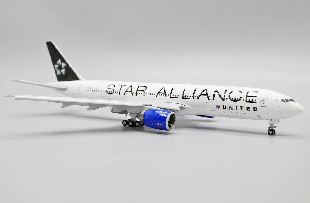 JC WINGS B777-200(ER) UNITED AIRLINES "STAR ALLIANCE LIVERY" (FLAPS DOWN) REG: N218UA