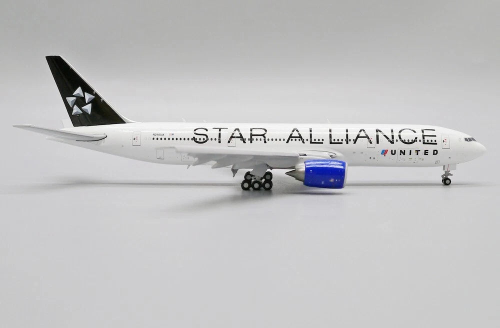 JC WINGS B777-200(ER) UNITED AIRLINES "STAR ALLIANCE LIVERY" (FLAPS DOWN) REG: N218UA