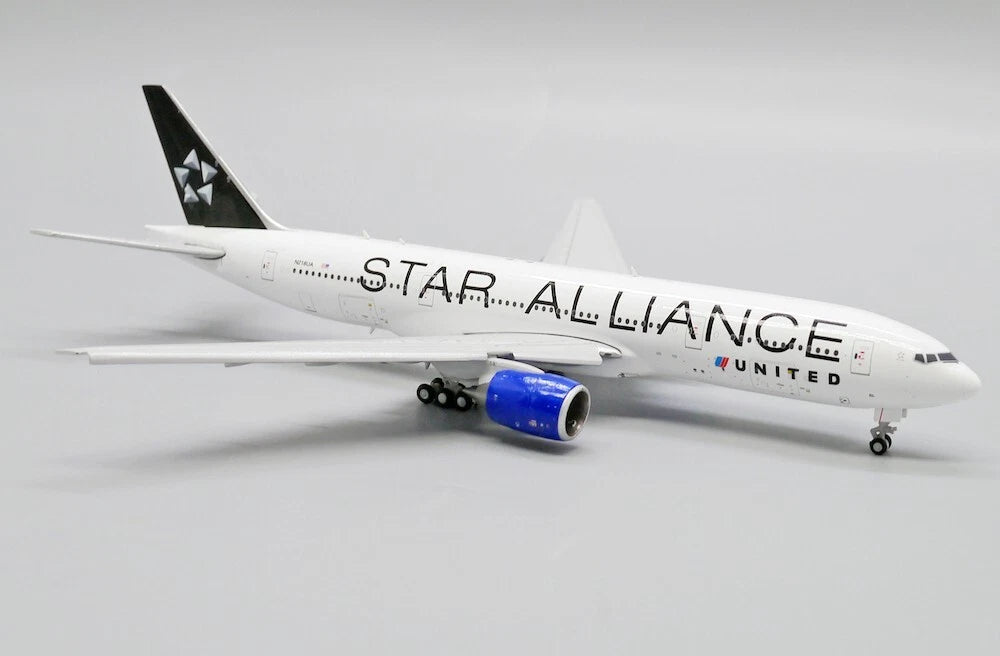 JC WINGS B777-200(ER) UNITED AIRLINES "STAR ALLIANCE LIVERY" (FLAPS DOWN) REG: N218UA