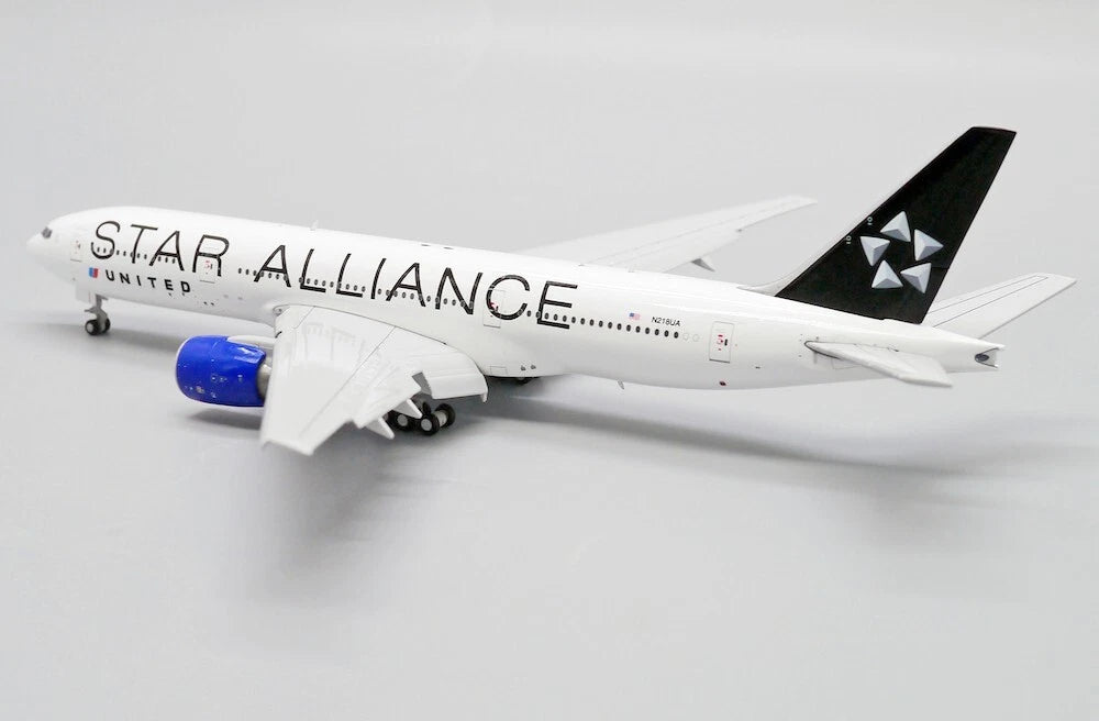 JC WINGS B777-200(ER) UNITED AIRLINES "STAR ALLIANCE LIVERY" (FLAPS DOWN) REG: N218UA