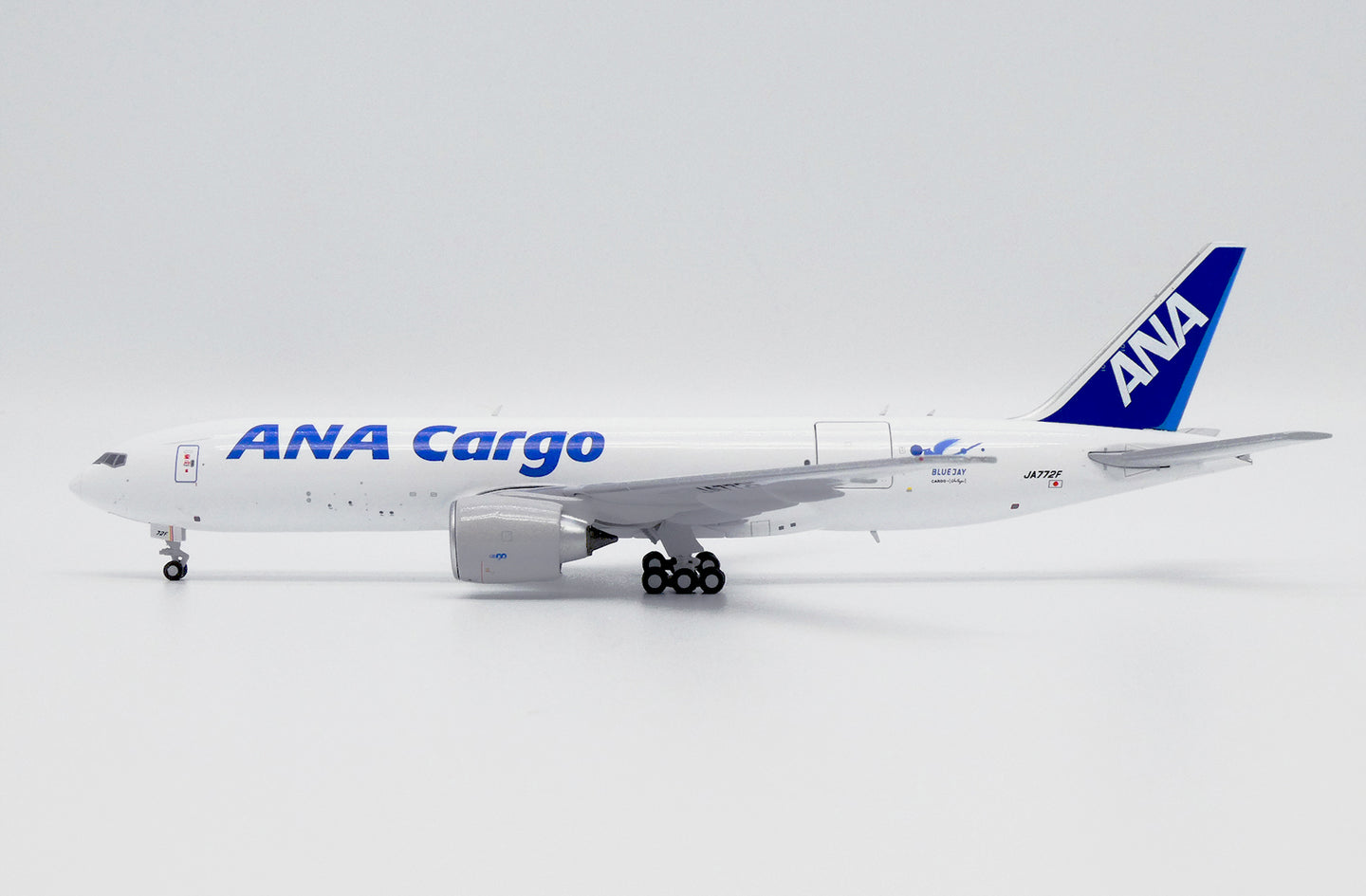 JC WINGS B777F ANA CARGO "BLUE JAY" (INTERACTIVE SERIES) REG: JA772F