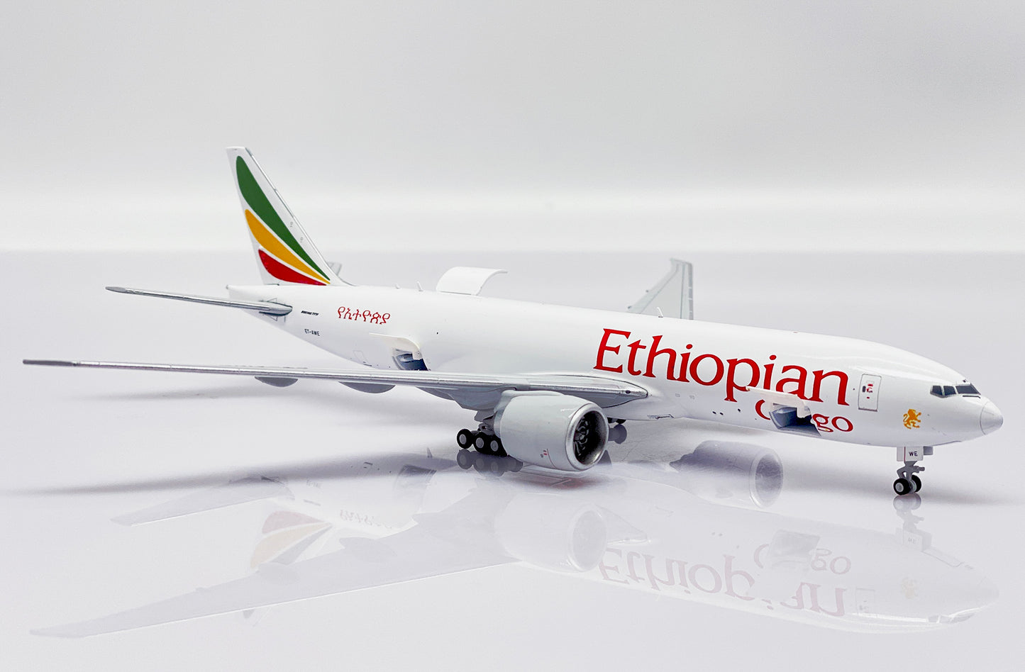 JC WINGS B777F ETHIOPIAN CARGO  REG: ET-AWE