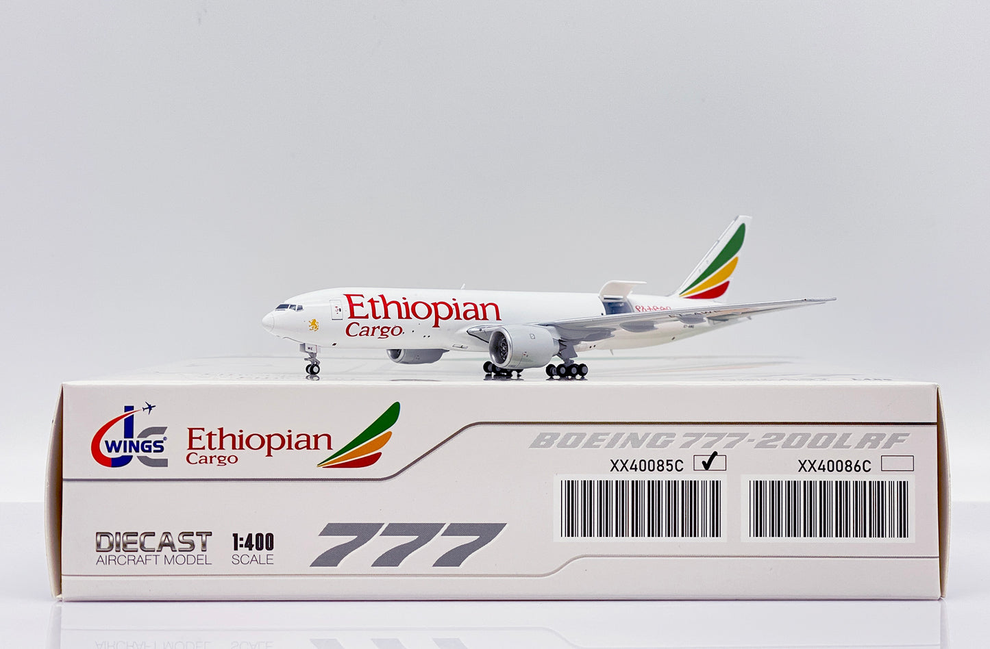 JC WINGS B777F ETHIOPIAN CARGO  REG: ET-AWE