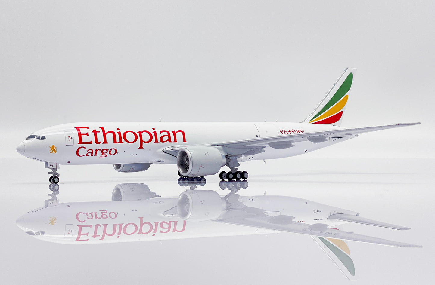 JC WINGS B777F ETHIOPIAN CARGO  REG: ET-AWE