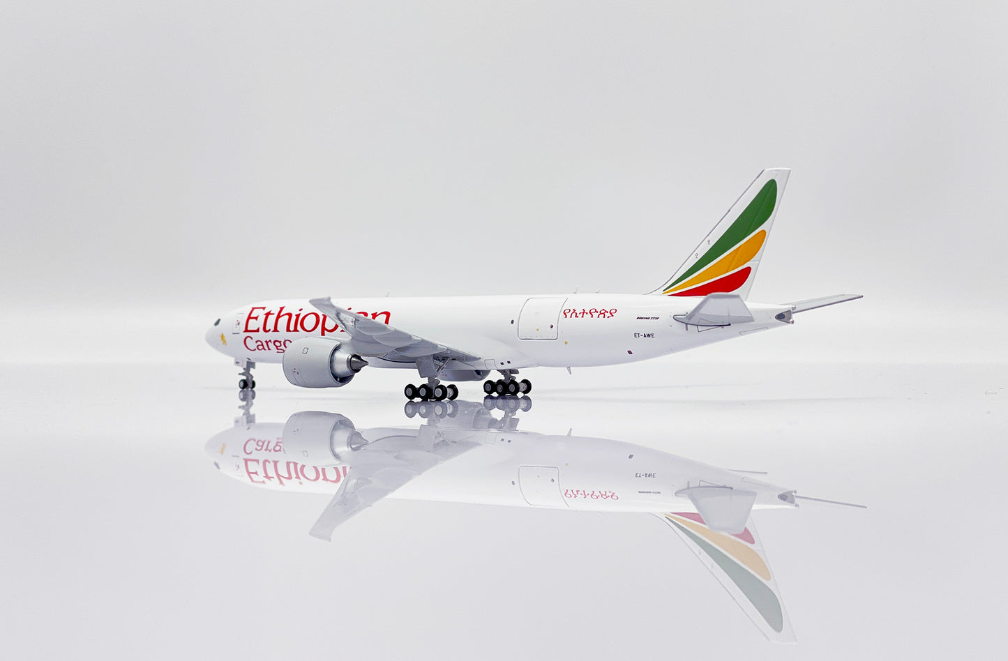 JC WINGS B777F ETHIOPIAN CARGO  REG: ET-AWE