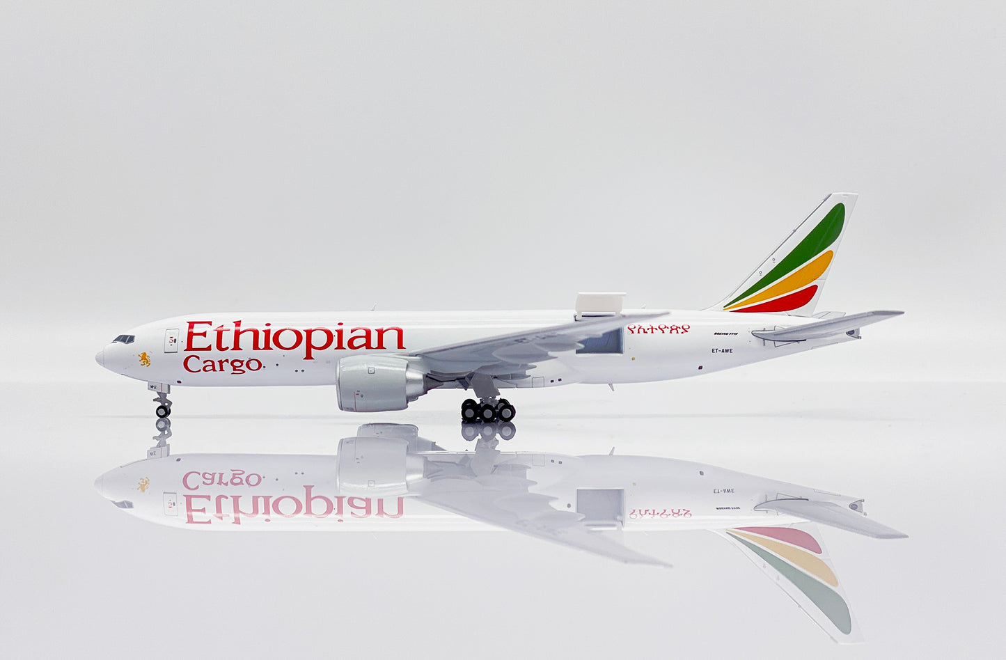 JC WINGS B777F ETHIOPIAN CARGO  REG: ET-AWE