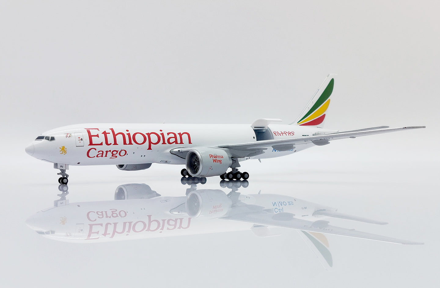 JC WINGS  B777F ETHIOPIAN AIRLINES "CAI NIAO" ET-APU INTERACTIVE SERIES REG: ET-APU