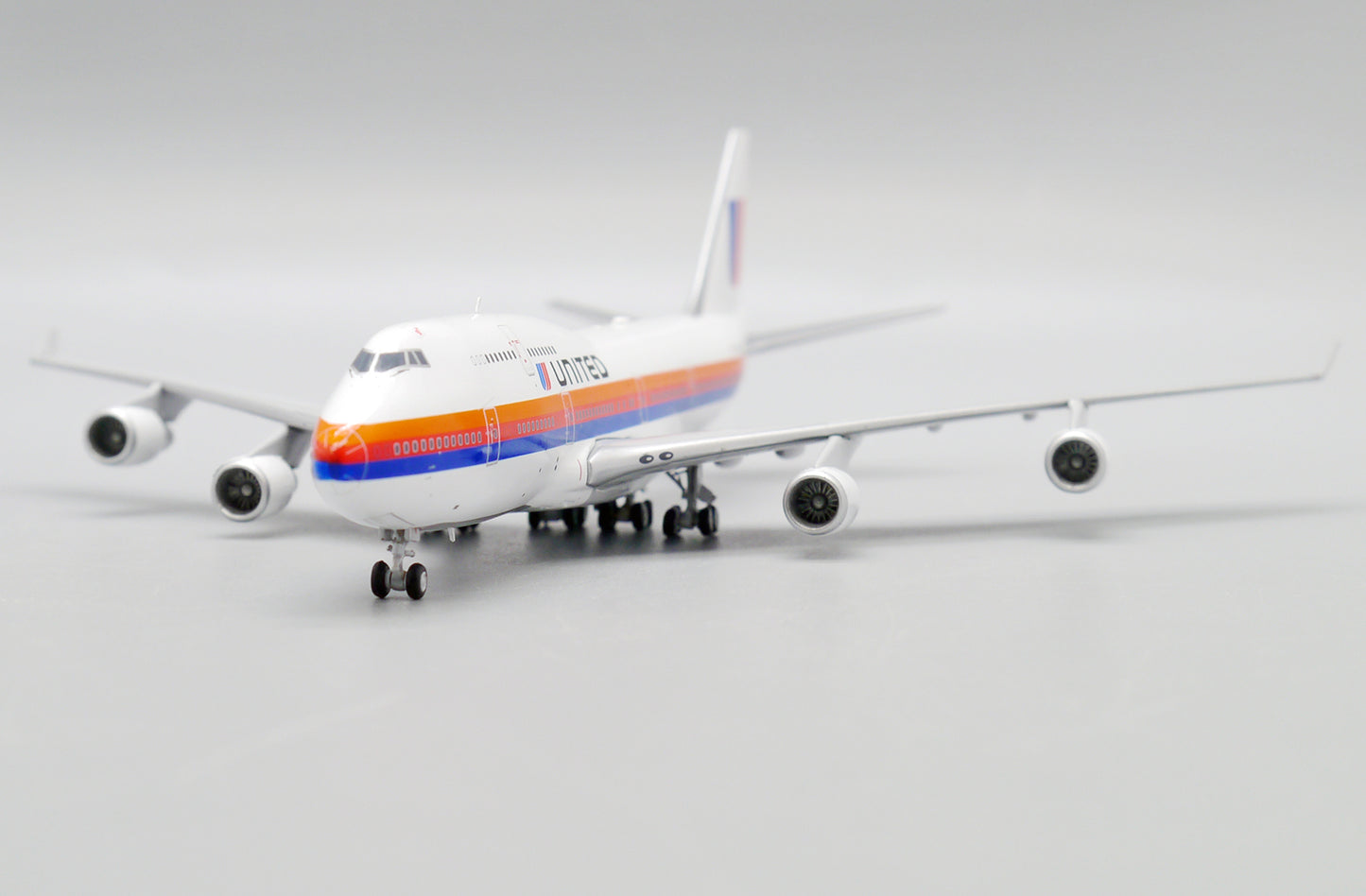 JC WINGS B747-400 UNITED AIRLINES SAUL BASS REG: N185UA