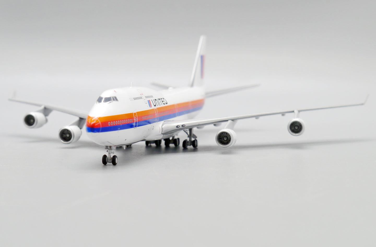 JC WINGS B747-400 UNITED AIRLINES SAUL BASS REG: N185UA
