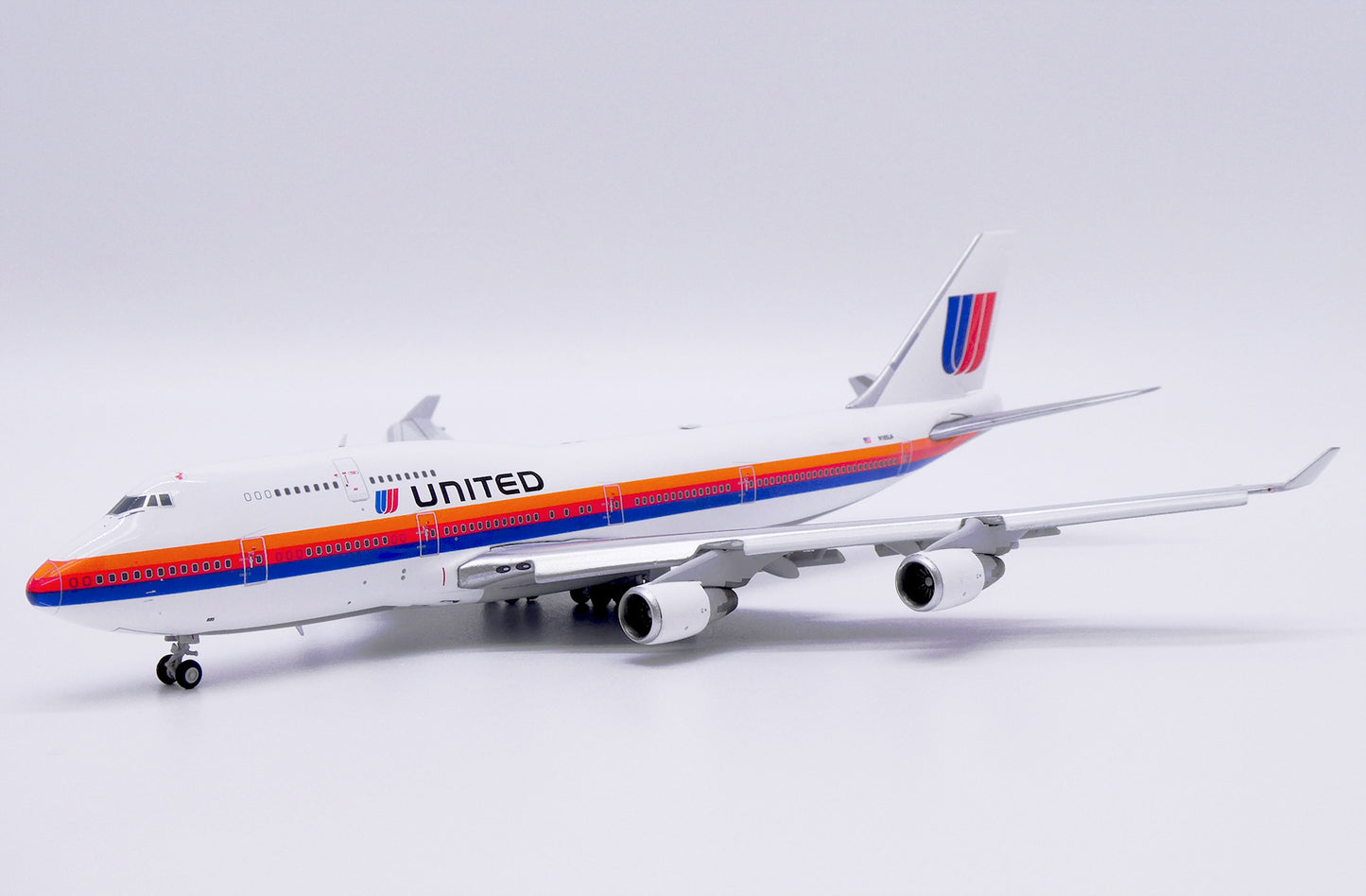 JC WINGS B747-400 UNITED AIRLINES SAUL BASS REG: N185UA