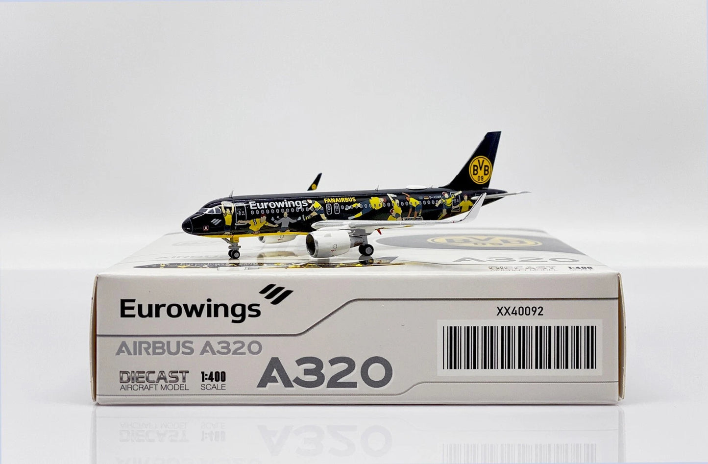JC WINGS A320 EUROWINGS "FANAIRBUS" REG: D-AEWM