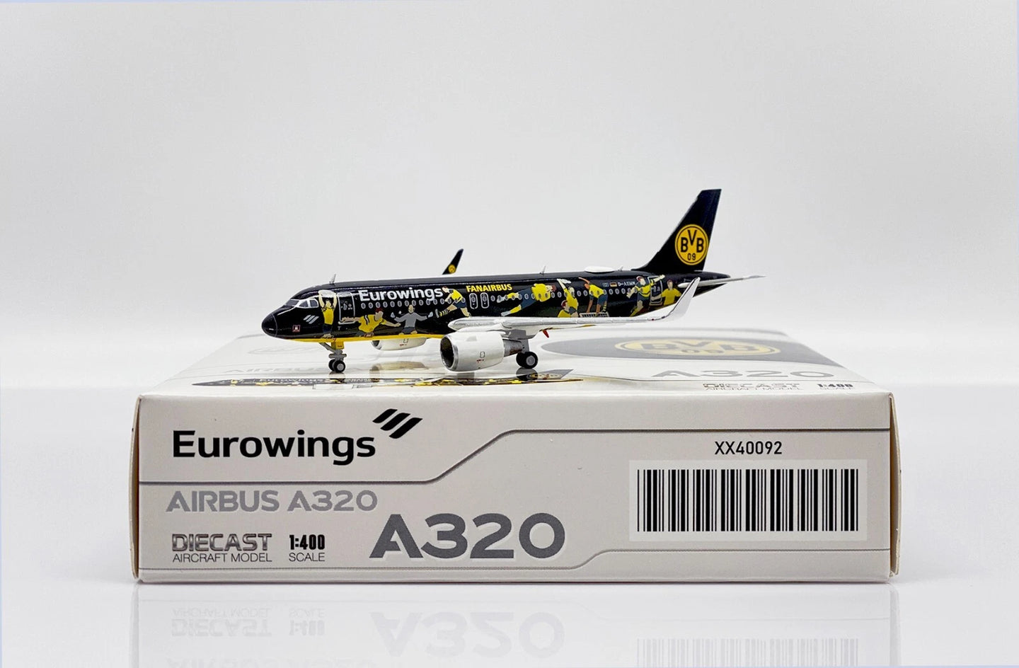 JC WINGS A320 EUROWINGS "FANAIRBUS" REG: D-AEWM