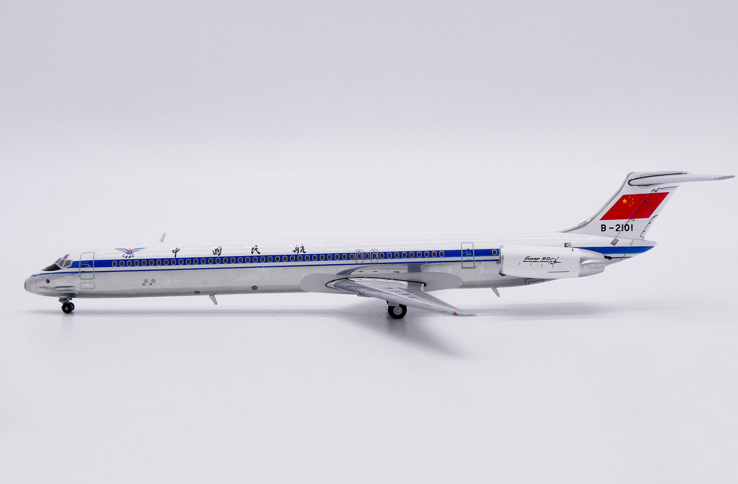 JC WINGS MD-82 CAAC POLISHED REG: B-2101