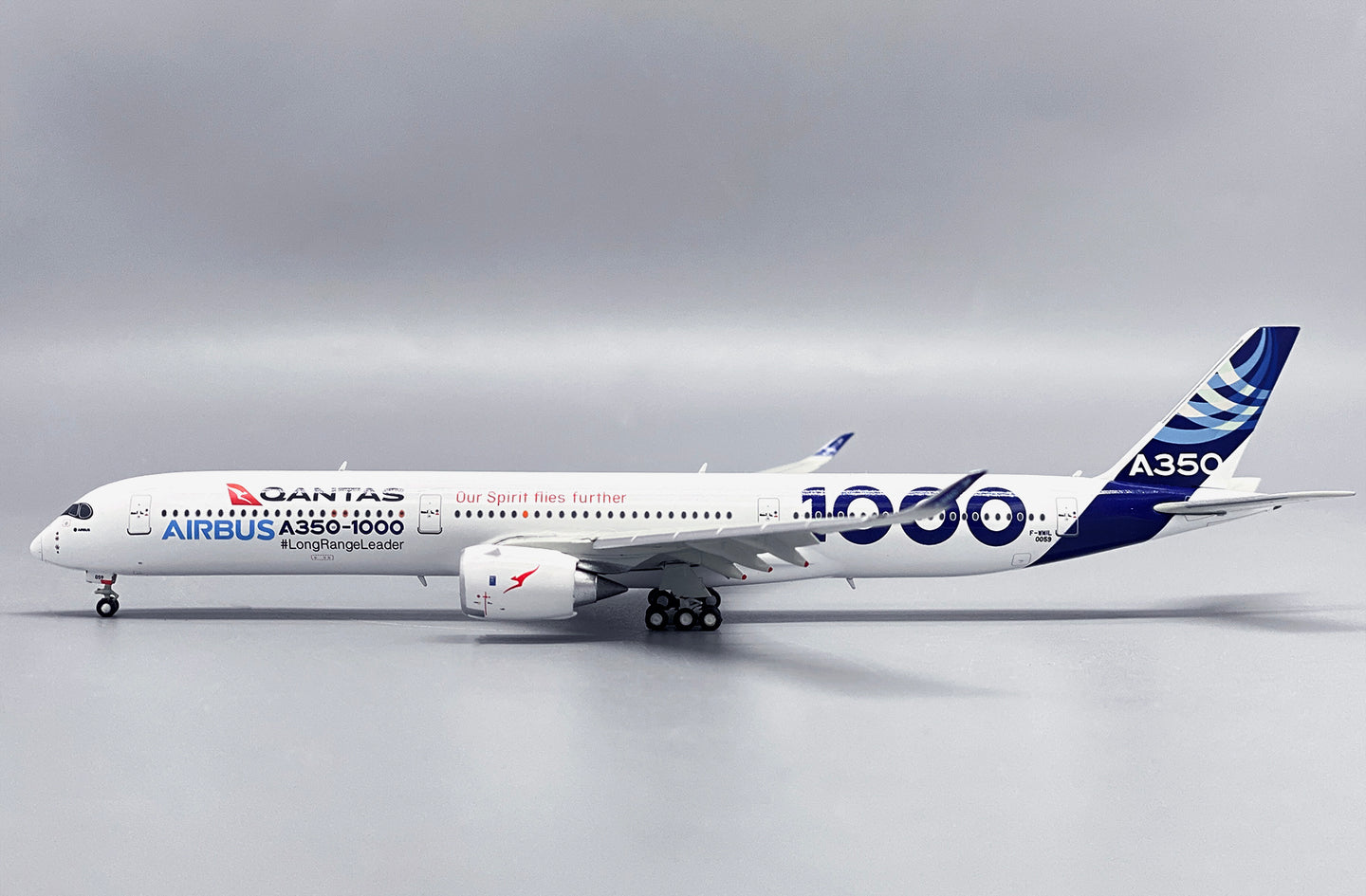 JC WINGS A350-1000 AIRBUS INDUSTRIE "OUR SPIRIT FLIES FURTHER" (FLAP DOWN) REG: F-WMIL