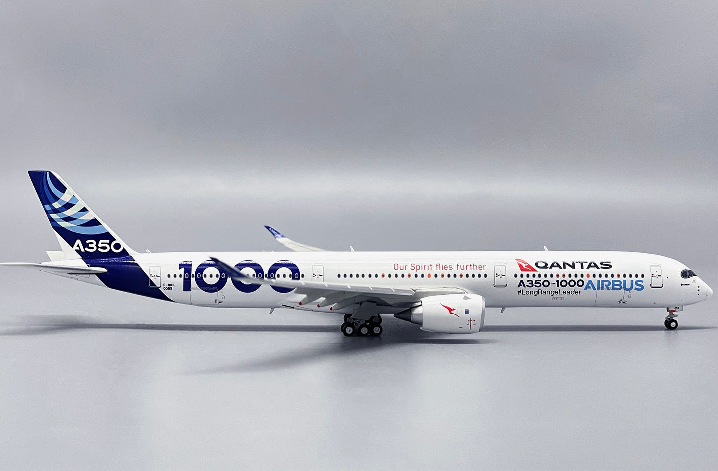 JC WINGS A350-1000 INDUSTRIE "OUR SPIRIT FLIES FURTHER" REG: F-WMIL