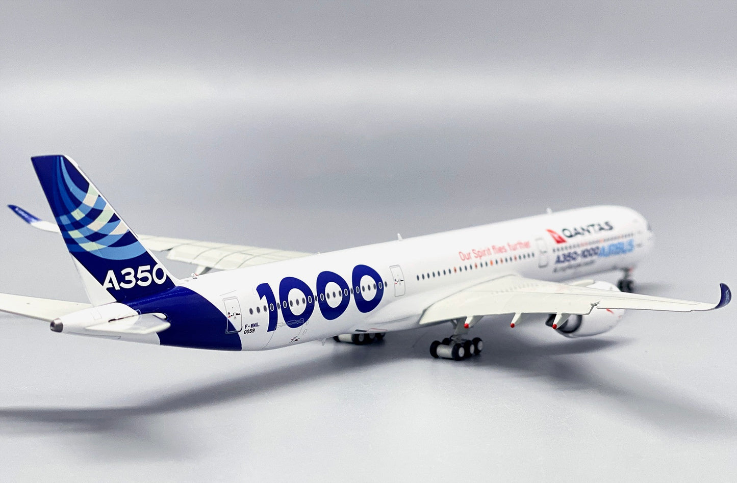 JC WINGS A350-1000 INDUSTRIE "OUR SPIRIT FLIES FURTHER" REG: F-WMIL