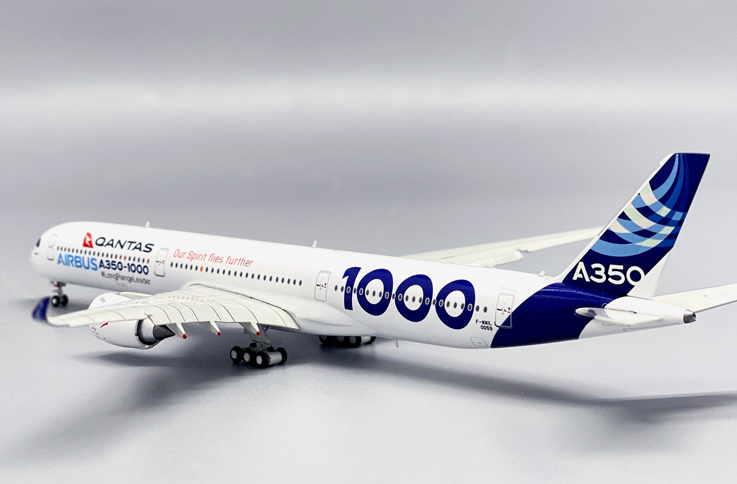 JC WINGS A350-1000 INDUSTRIE "OUR SPIRIT FLIES FURTHER" REG: F-WMIL