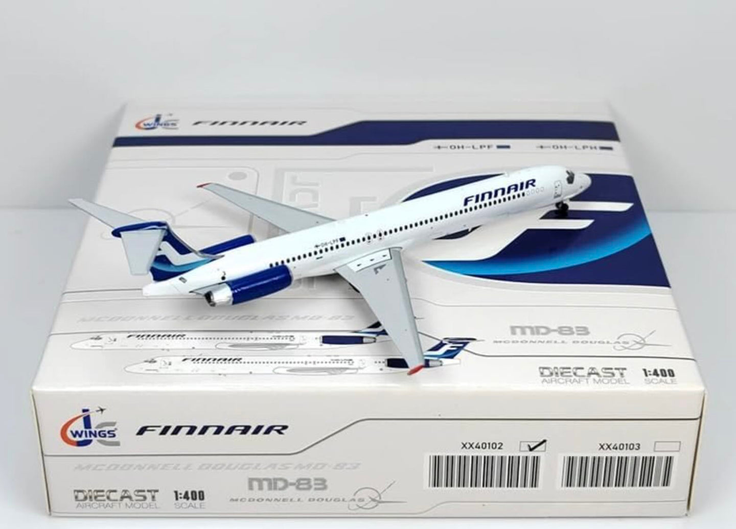 JC WINGS MD-83 FINNAIR REG: OH-LPF