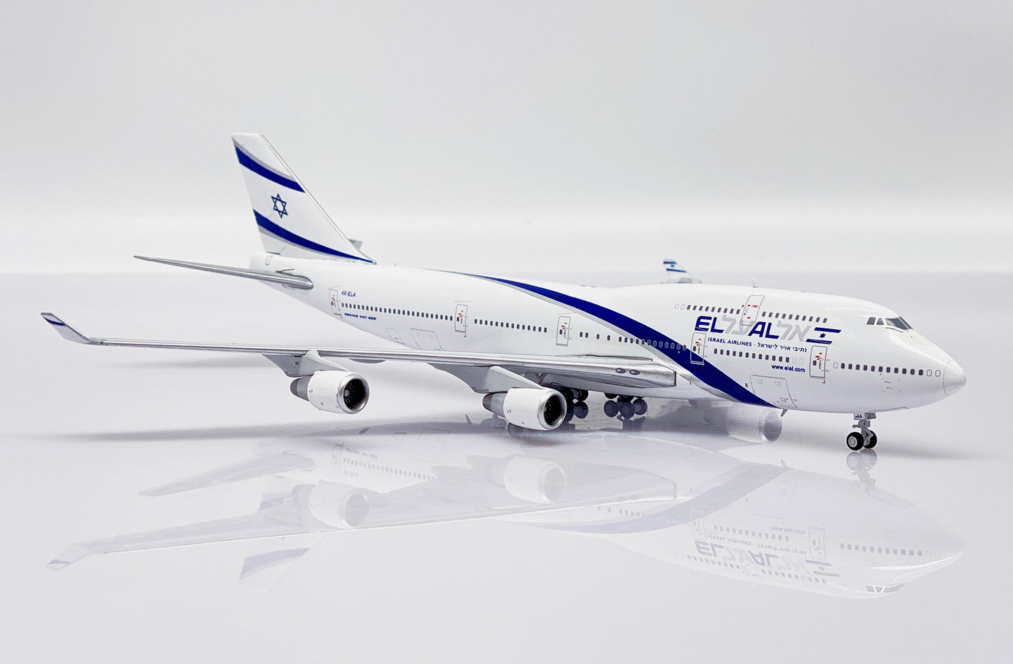 JC WINGS B747-400 EL AL REG: 4X-ELA