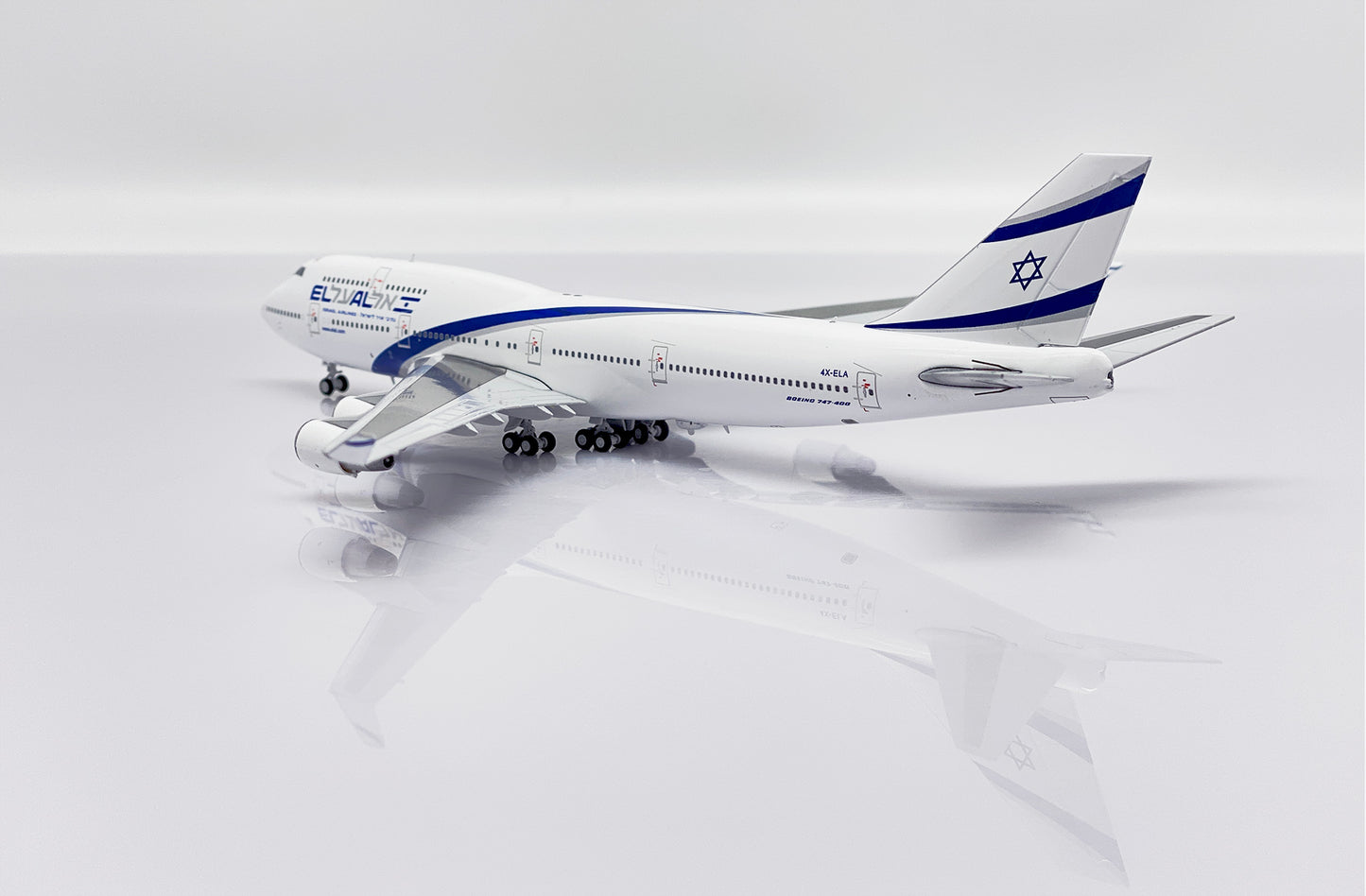 JC WINGS B747-400 EL AL REG: 4X-ELA