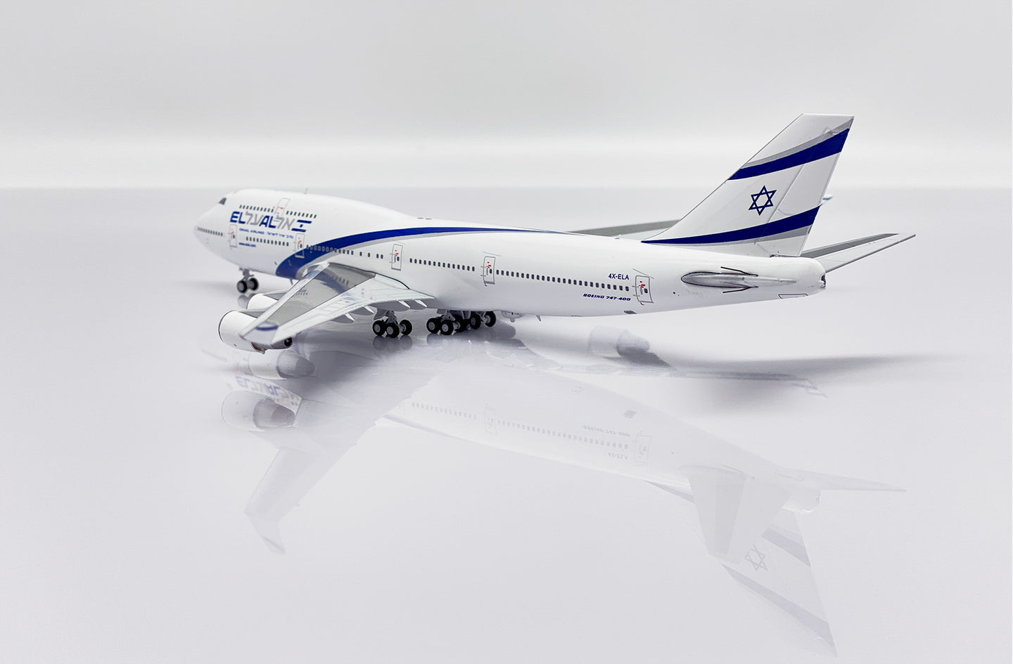 JC WINGS B747-400 EL AL REG: 4X-ELA