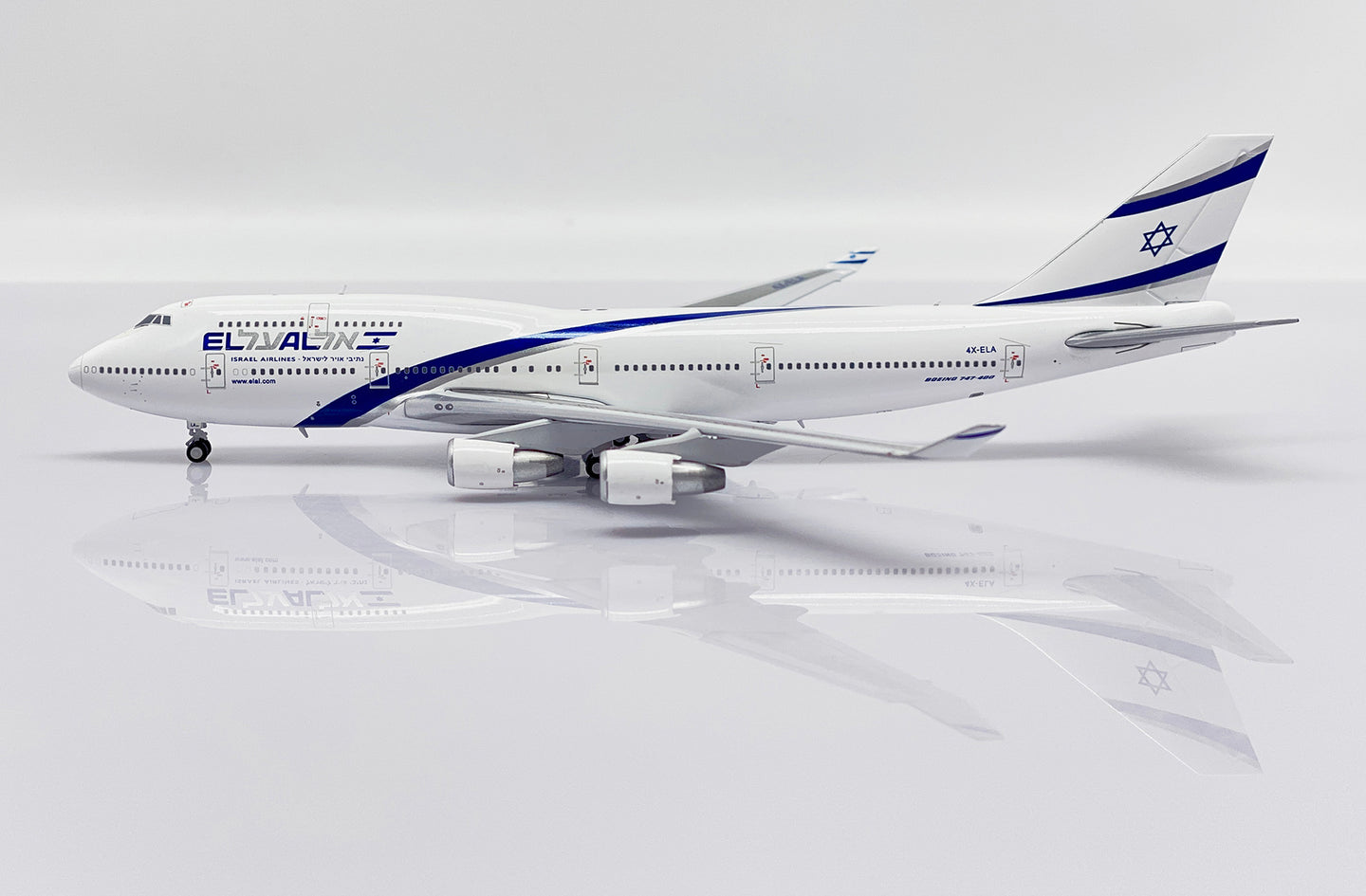JC WINGS B747-400 EL AL REG: 4X-ELA