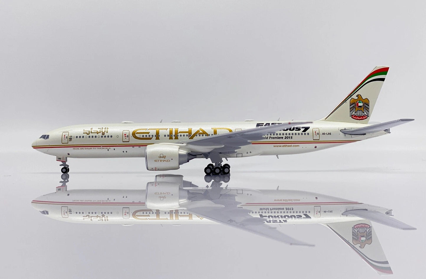 JC WINGS B777-200LR ETIHAD AIRWAYS "FAST AND FURIOUS 7" REG: A6-LRE