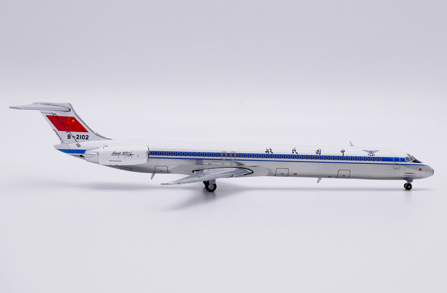 JC WINGS  MD-82 CAAC POLISHED REG: B-2102