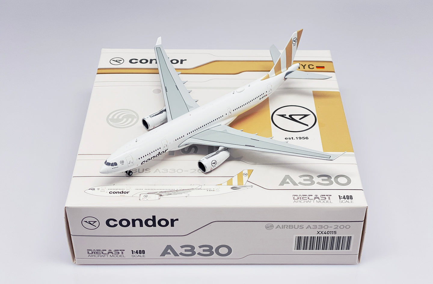 JC WINGS A330-200 CONDOR REG: D-AIYC
