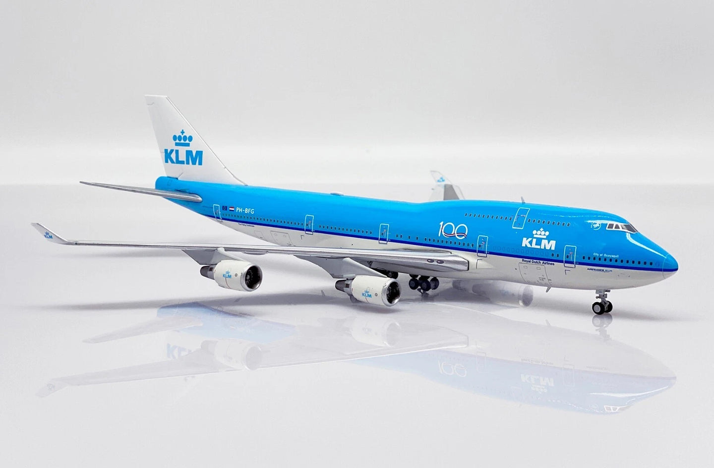 JC WINGS B747-400 100 KLM ROYAL DUTCH AIRLINES REG: PH-BFG