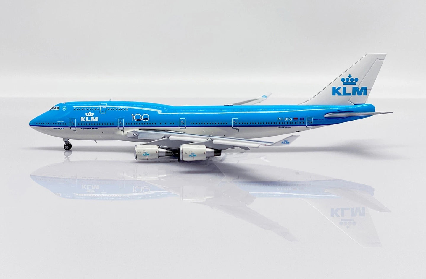 JC WINGS B747-400 100 KLM ROYAL DUTCH AIRLINES REG: PH-BFG