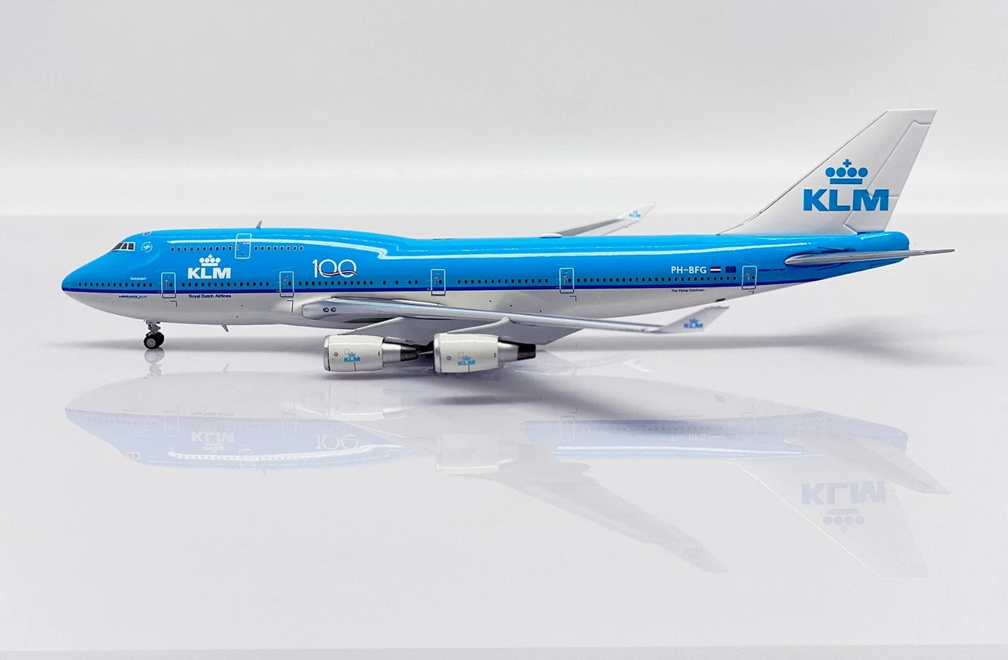 JC WINGS B747-400 100 KLM ROYAL DUTCH AIRLINES REG: PH-BFG