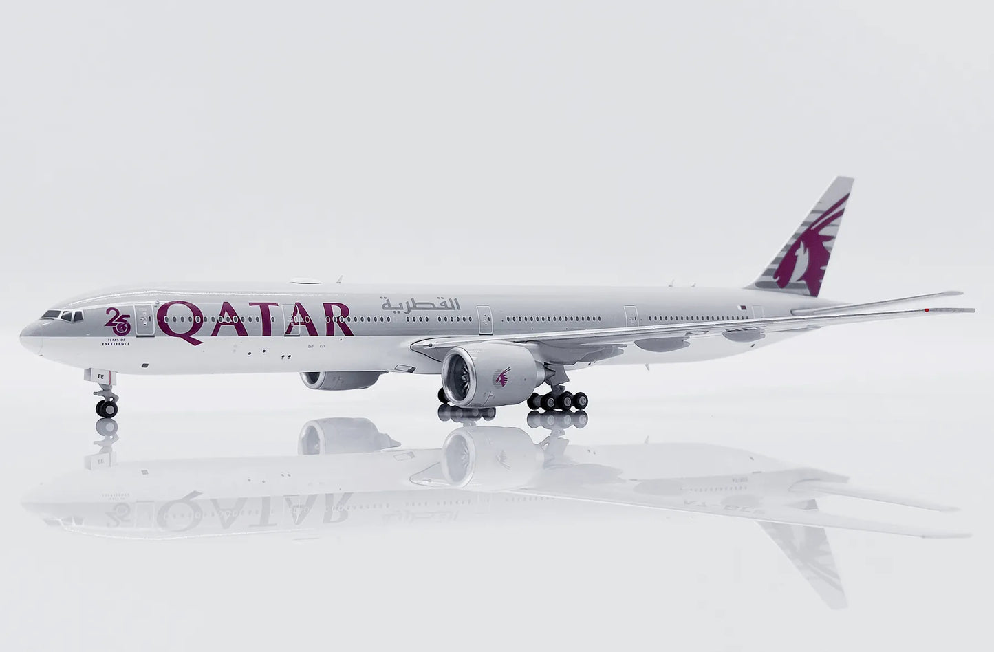 JC WINGS B777-300ER QATAR AIRWAYS "25 YEARS OF EXCELLENCE" REG: A7-BEE