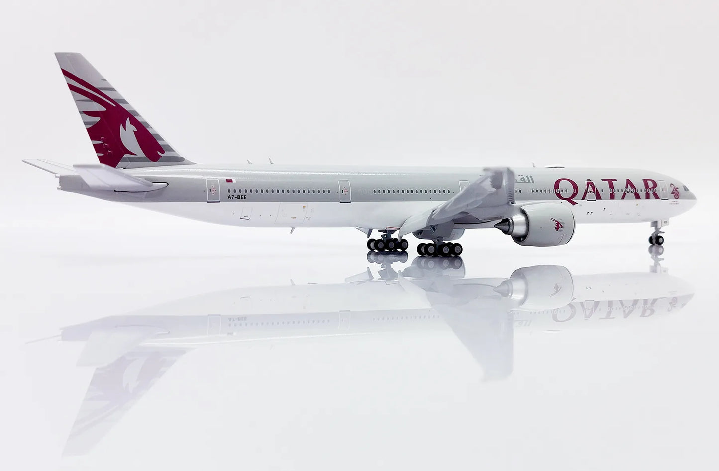 JC WINGS B777-300ER QATAR AIRWAYS "25 YEARS OF EXCELLENCE"" REG: A7-BEE