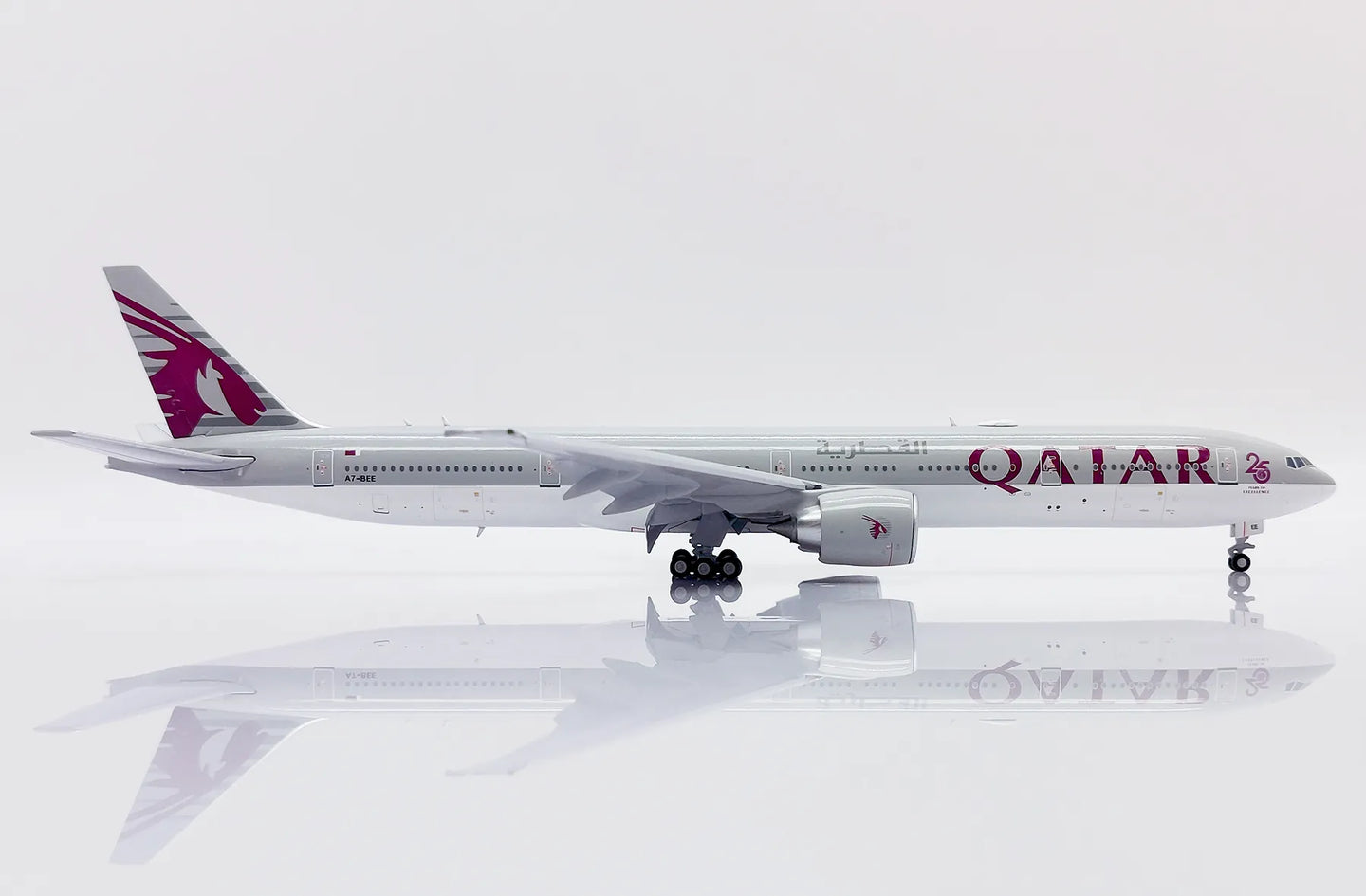 JC WINGS B777-300ER QATAR AIRWAYS "25 YEARS OF EXCELLENCE"" REG: A7-BEE