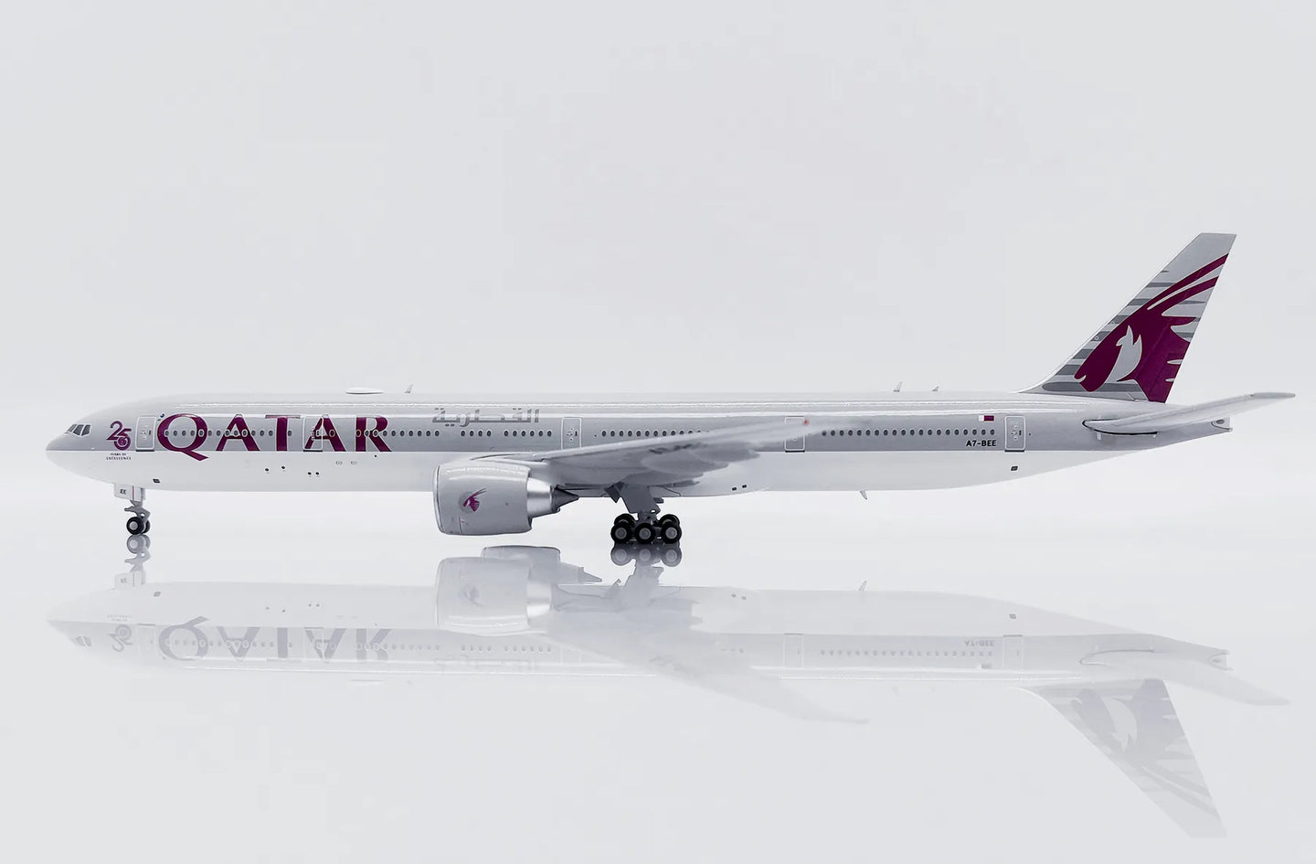 JC WINGS B777-300ER QATAR AIRWAYS "25 YEARS OF EXCELLENCE" REG: A7-BEE