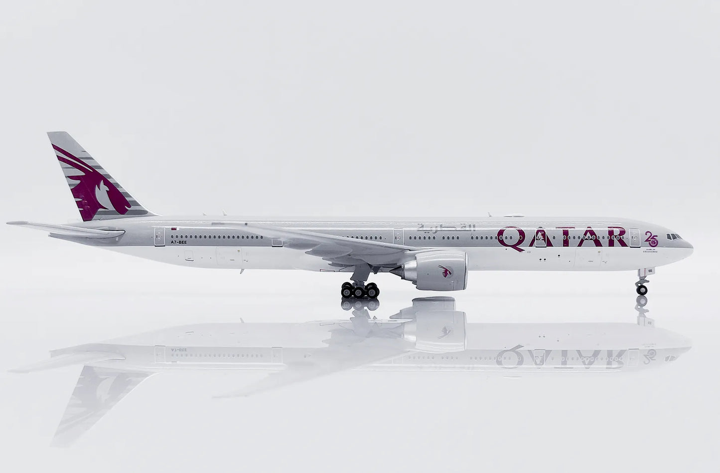 JC WINGS B777-300ER QATAR AIRWAYS "25 YEARS OF EXCELLENCE" REG: A7-BEE