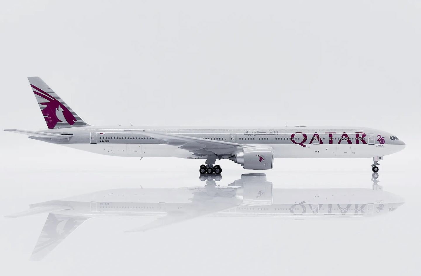 JC WINGS B777-300ER QATAR AIRWAYS "25 YEARS OF EXCELLENCE" REG: A7-BEE