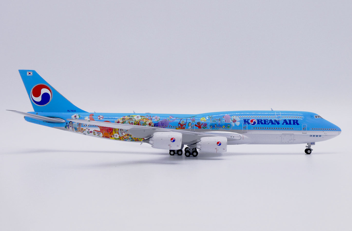 JC WINGS B747-8 KOREAN AIR "2019 CHILDRENS PAINTING" REG: HL7630