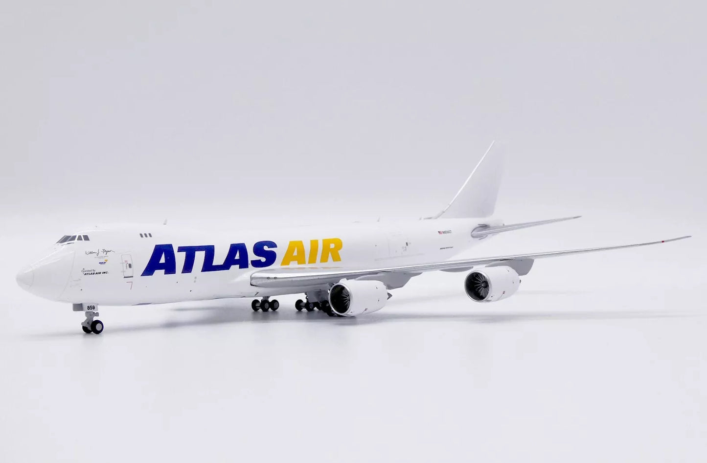 JC WINGS B747-8F ATLAS AIR WHITE REG: N859GT