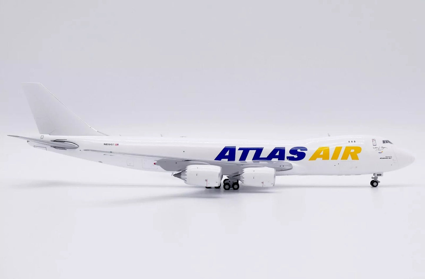 JC WINGS B747-8F ATLAS AIR WHITE REG: N859GT