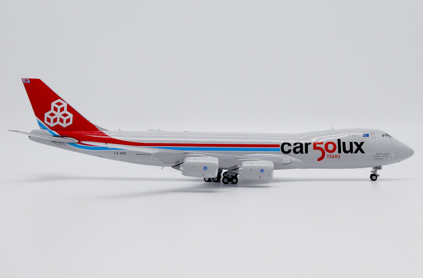 JC WINGS B747-8F CARGOLUX CAR50LUX REG: LX-VCC