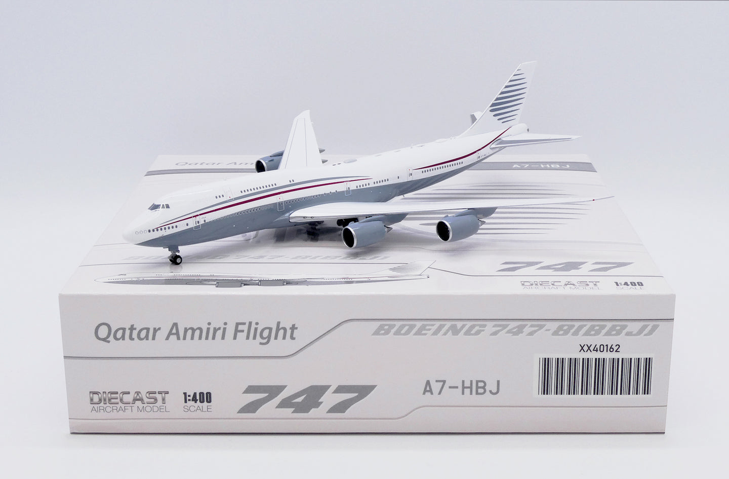 JC WINGS B747-8(BBJ) QATAR AMIRI FLIGHT REG: A7-HBJ