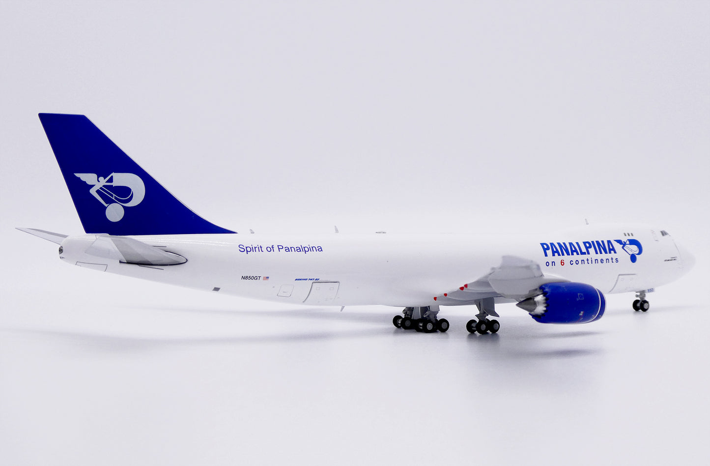 JC WINGS B747-8F PANALPINA (INTERACTIVE SERIES) REG: N850GT