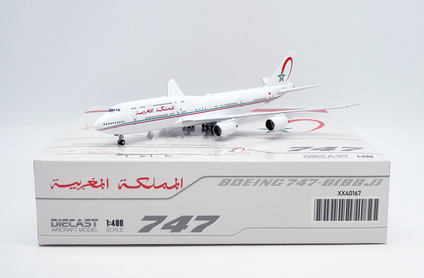 JC WINGS B747-8 BBJ MOROCCAN GOVERNMENT REG: CN-MBH