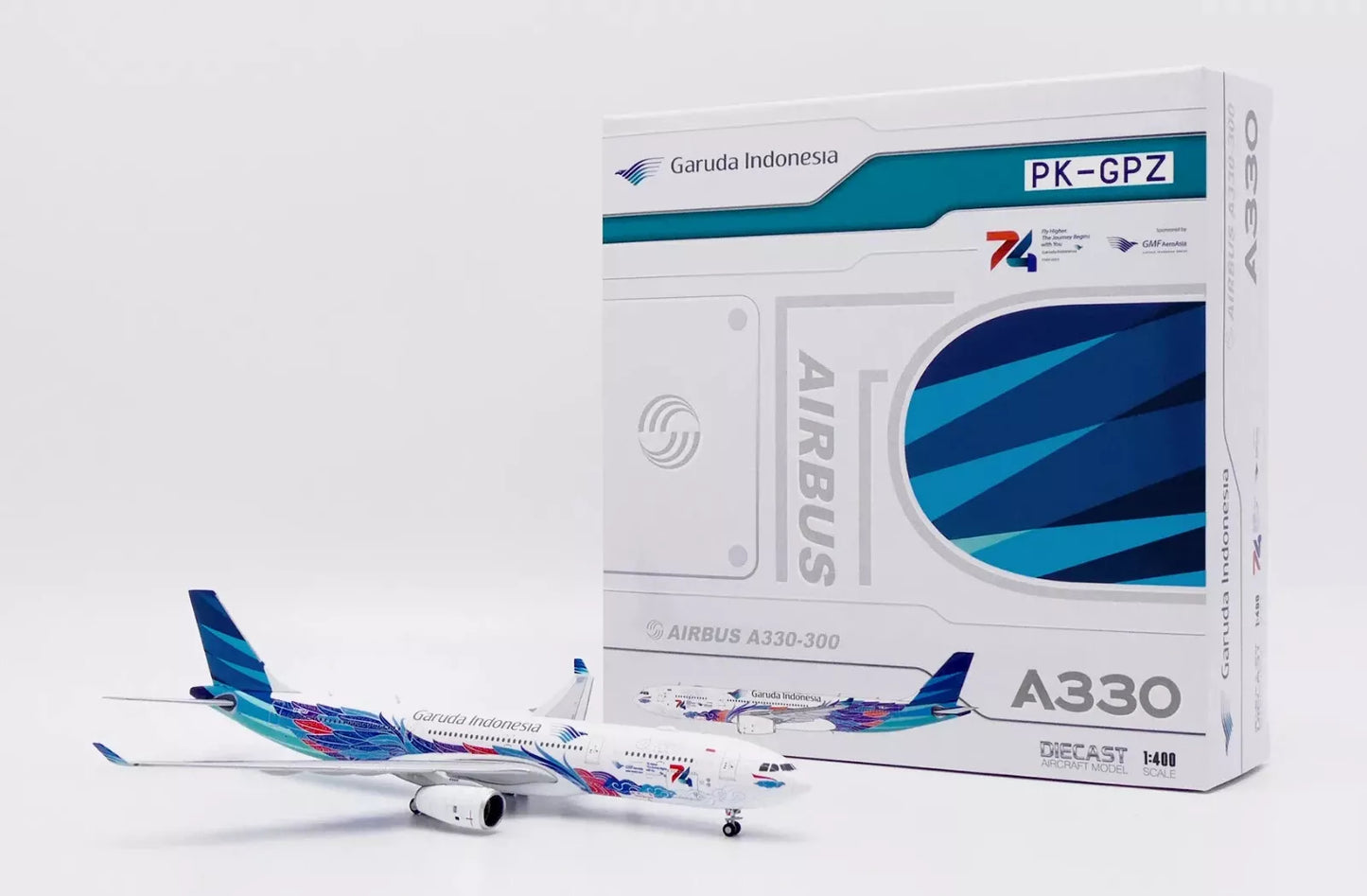 JCWINGS A330-300 GARUDA INDONESIA "KEMBARA ANGKASA" REG: PK-GPZ